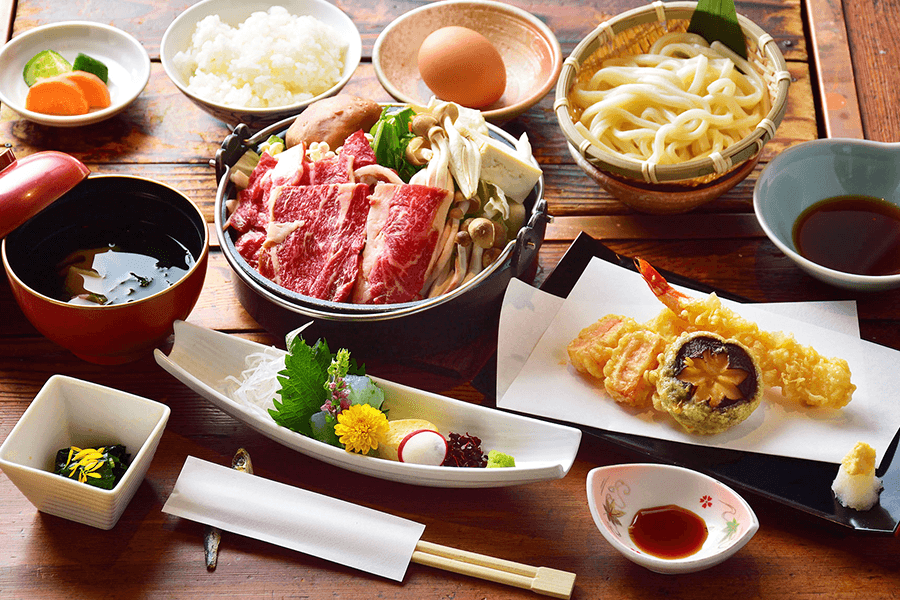 上州牛すき焼き御膳