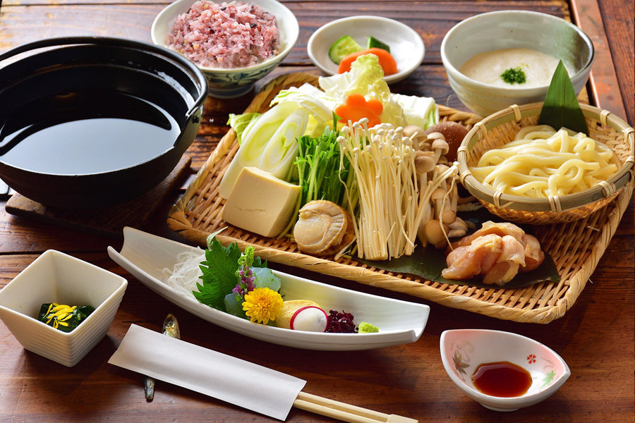 	上州赤城鶏うどんすき