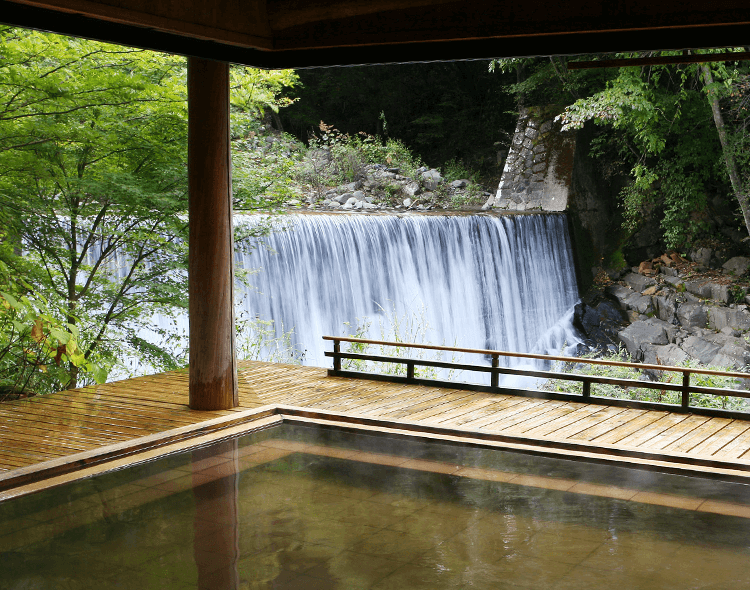 江戸時代より自噴する効能の湯