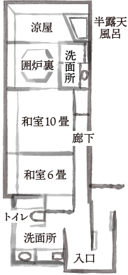 大笹/半露天風呂付特別室